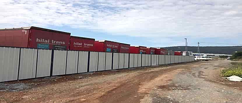 Trapez Saç Çit